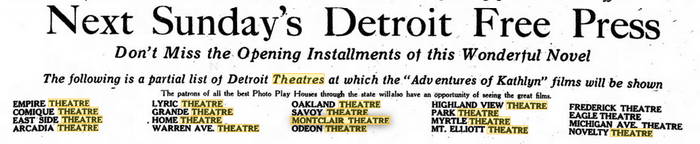 Grande Theatre - 1913 Mention Of Theater In Newspaper
